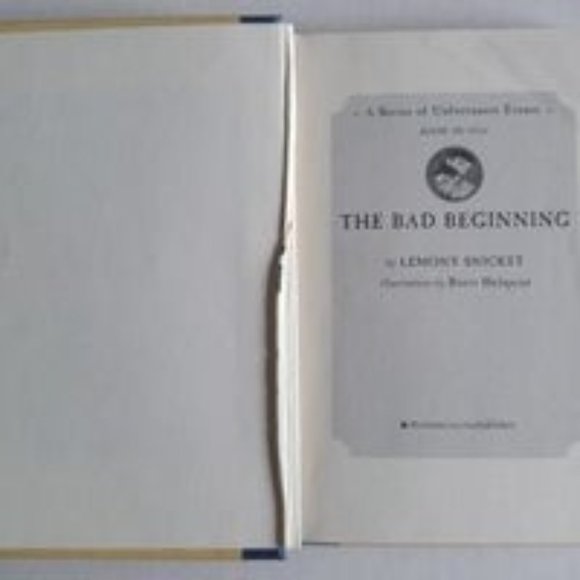 A Series Of Unfortunate Events Bundle of Books Number 1,3,6,8 - Picture 3 of 12